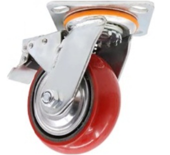 Bánh Xe PU Gang Đỏ Hàn Quốc